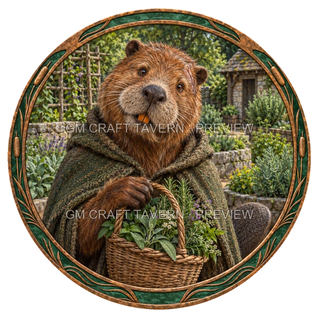 Morga Deepgrove - Healer top-down token preview