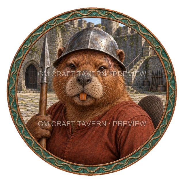 Durg Redcliff - Fighter top-down token preview