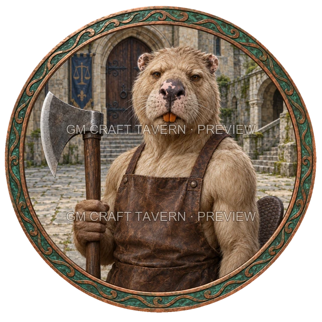 Varka Clearwell - Fighter top-down token preview
