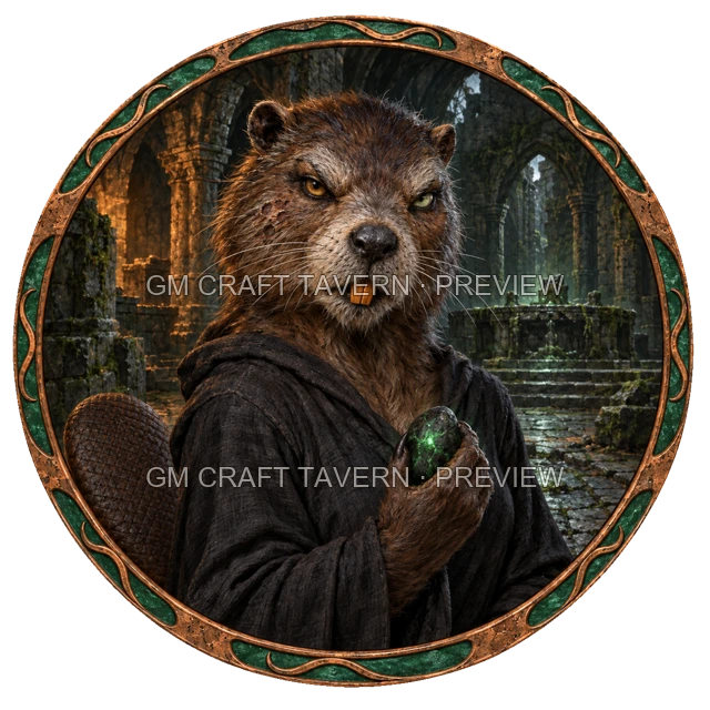 Evil Sorcerer top-down token preview