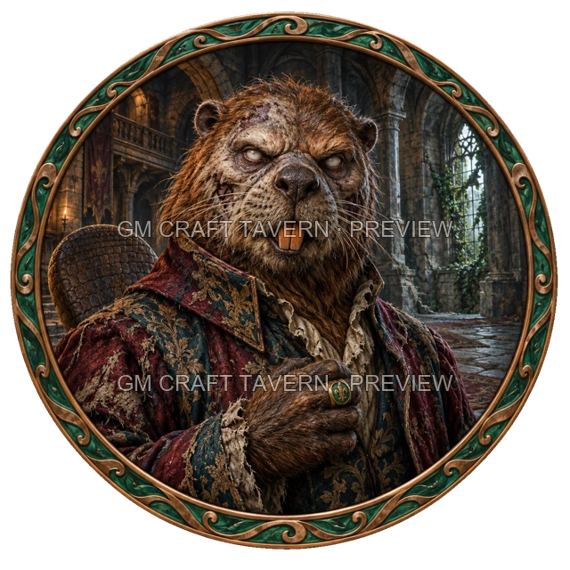 Undead Noble top-down token preview