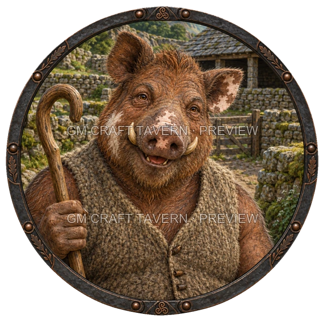 Varka Northbank - aperçu de token de fermier vu du dessus
