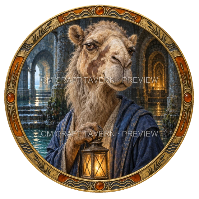 Free Camelfolk Character Tokens product preview 5