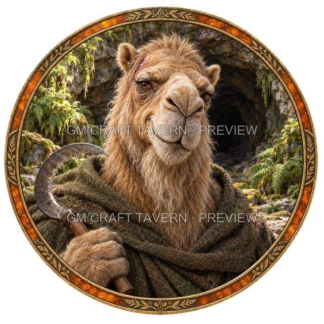 Free Camelfolk Character Tokens product preview 6