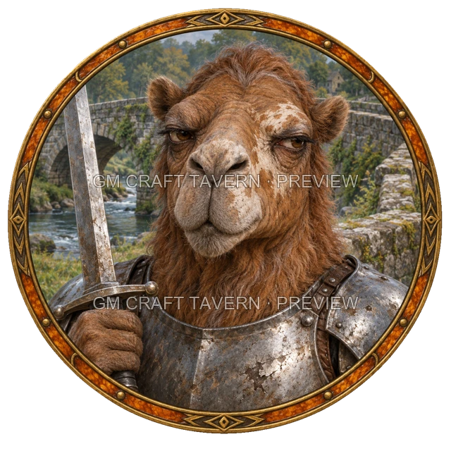 Urdan Ashfield - Fighter top-down token preview