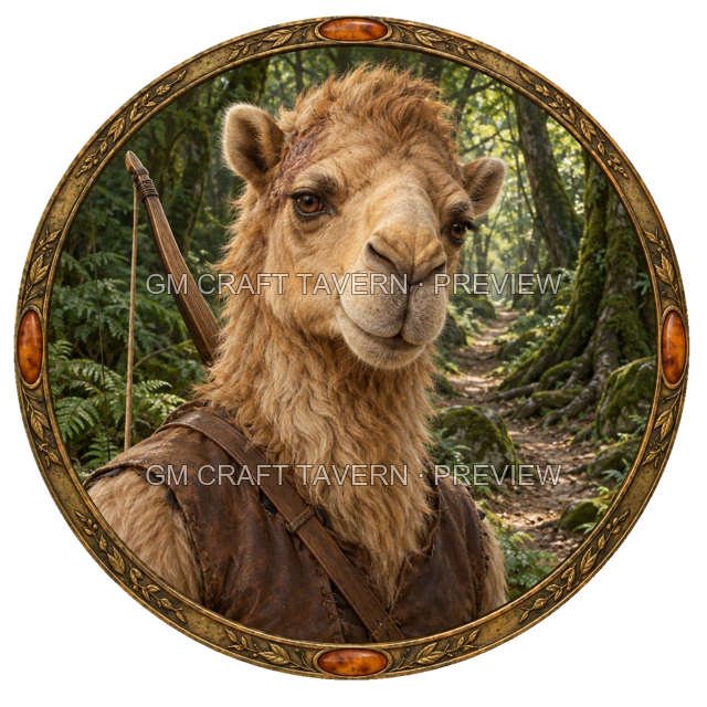 Besha Mossridge - Ranger top-down token preview