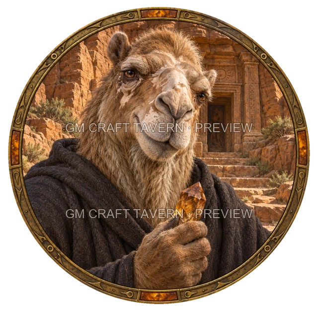 Morga Duskford - Sorcerer top-down token preview