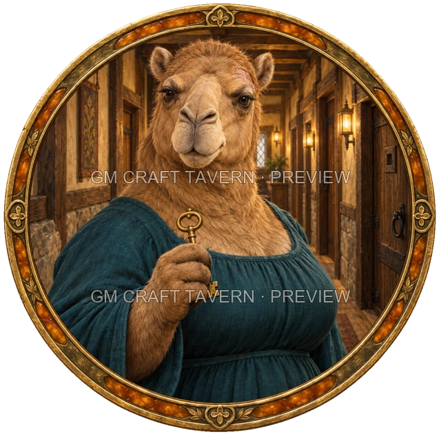 Durg Westmere - Innkeeper top-down token preview