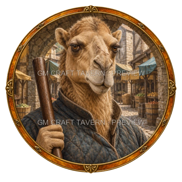 Durg Northbank - Guard top-down token preview