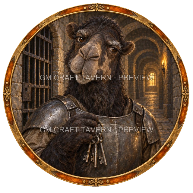 Morga Northbank - Guard top-down token preview