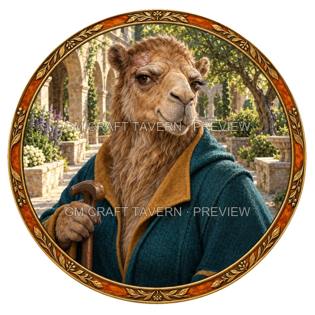 Urdan Oakbend - Noble top-down token preview