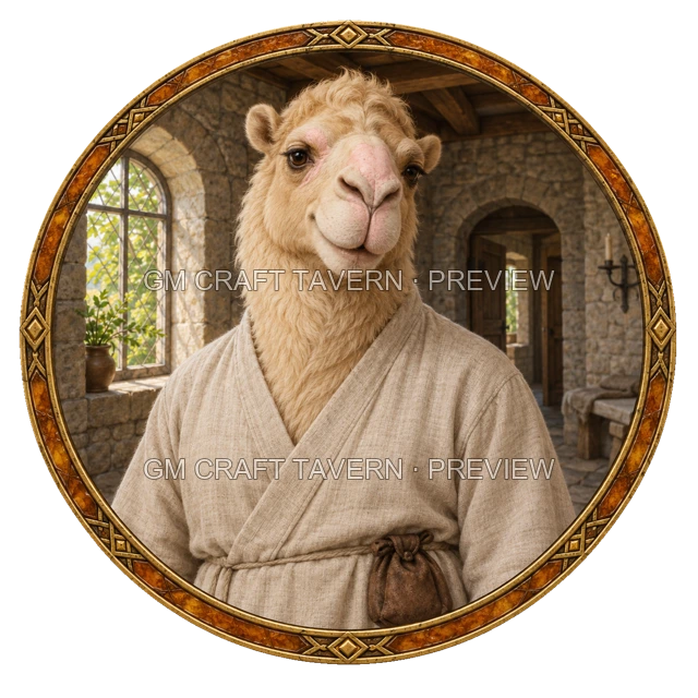 Besha Deepgrove - Healer top-down token preview