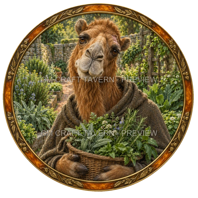 Morga Deepgrove - Healer top-down token preview