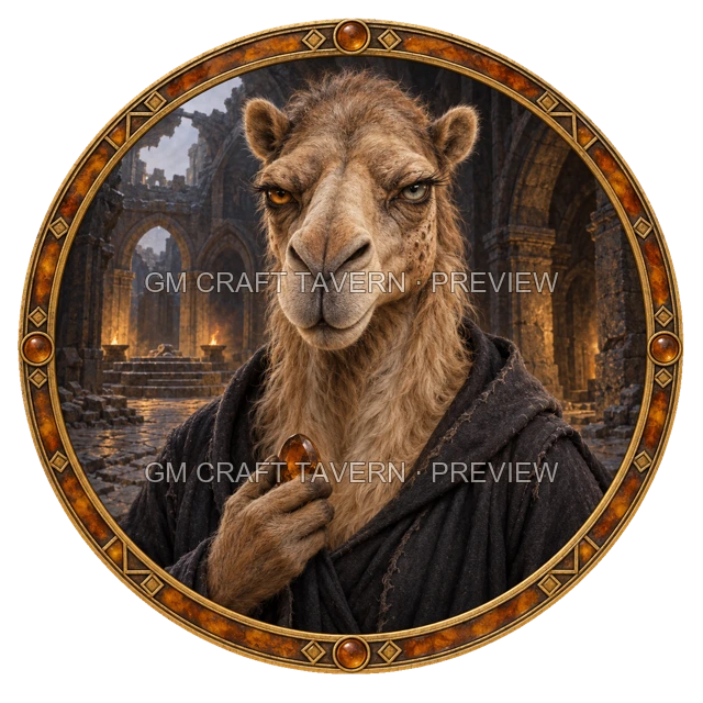 Evil Sorcerer top-down token preview