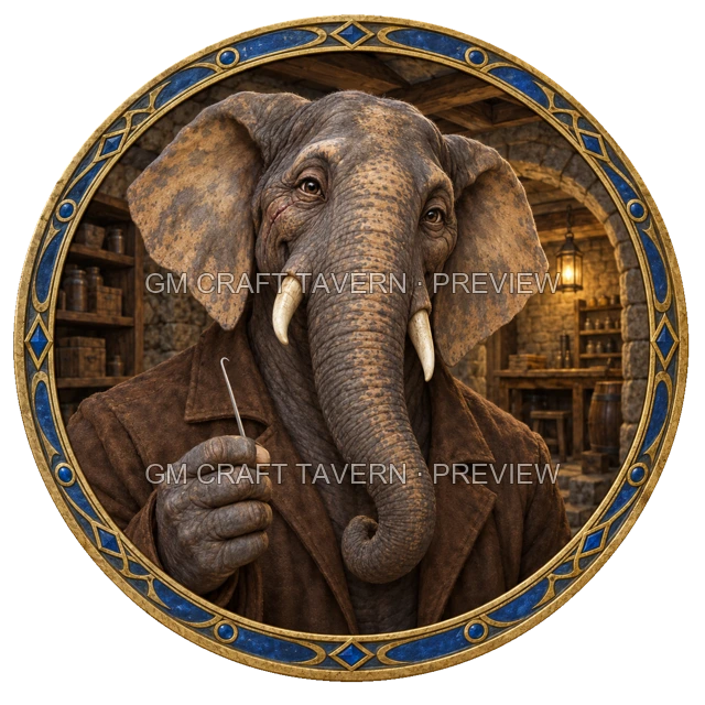 Varka Duskford - Rogue top-down token preview