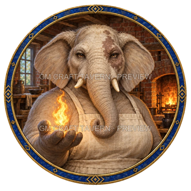 Free Elephantfolk Character Tokens product preview 2