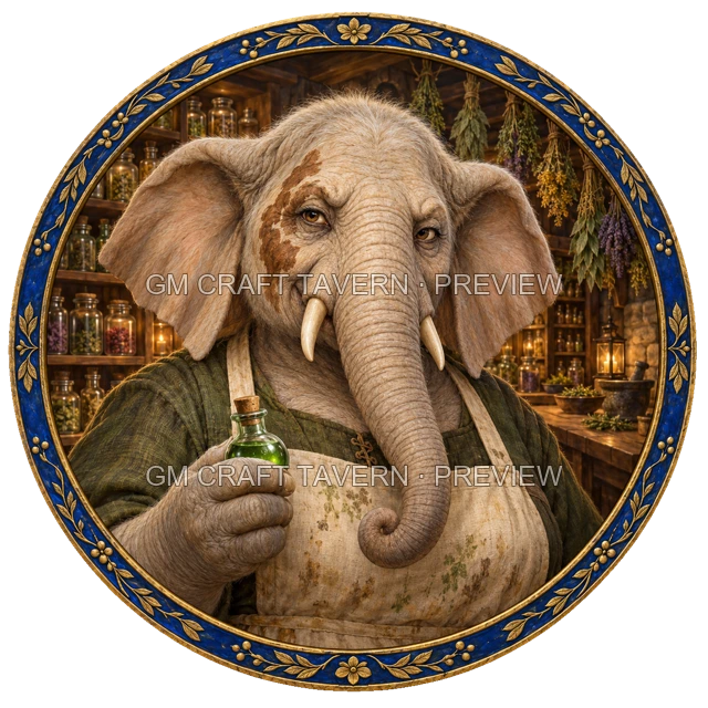 Urdan Birchhaven - Artificer top-down token preview