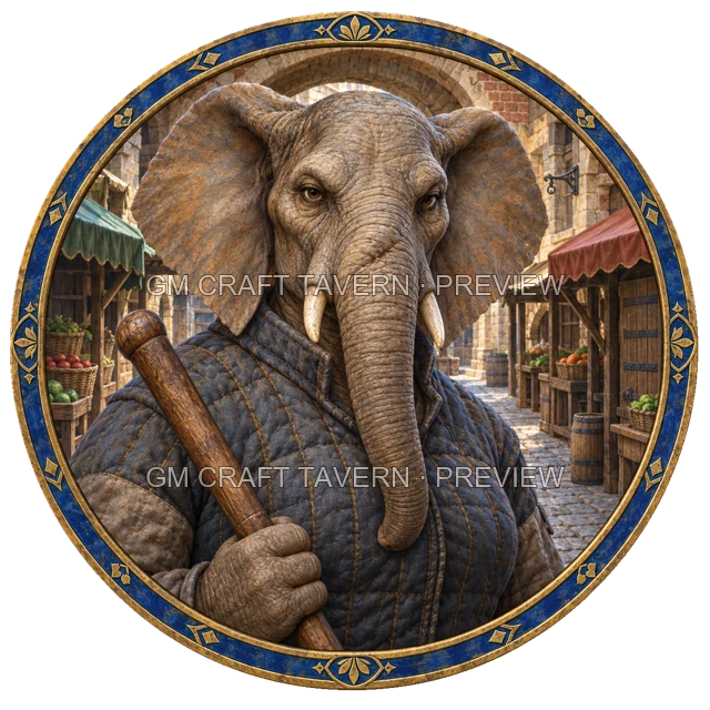 Durg Northbank - Guard top-down token preview