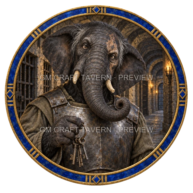 Morga Northbank - Guard top-down token preview