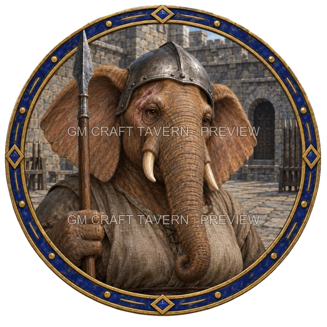 Durg Redcliff - Fighter top-down token preview