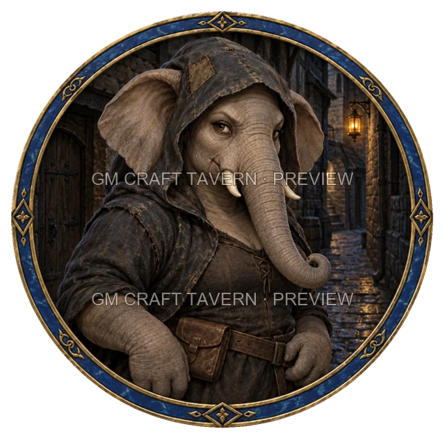 Thief top-down token preview