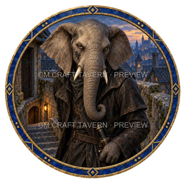 Assassin top-down token preview