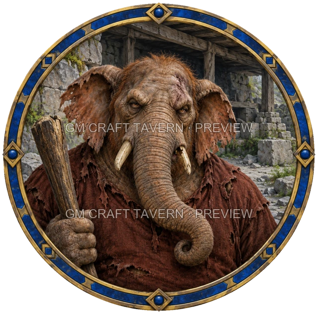 Prison Escapee top-down token preview