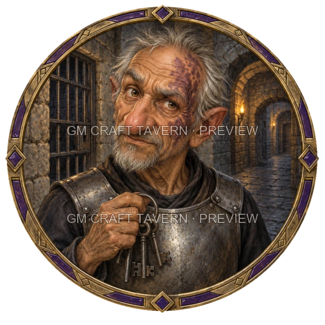 Morga Northbank - aperçu de token de garde vu du dessus