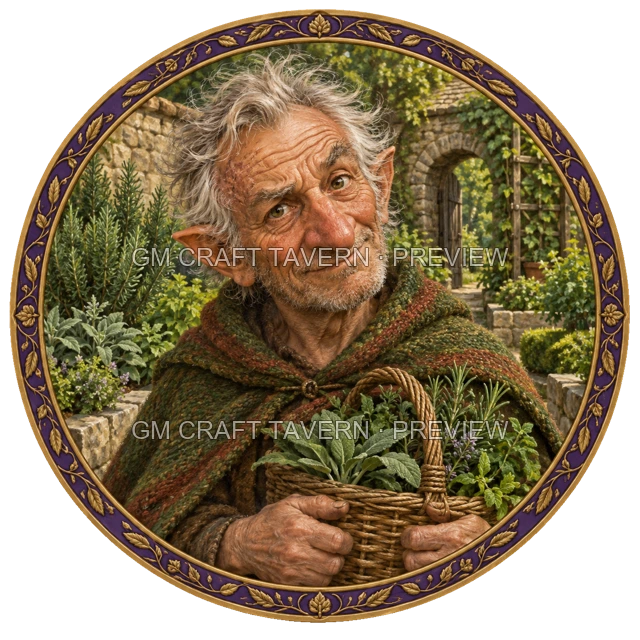 Morga Deepgrove - aperçu de token de guérisseur vu du dessus