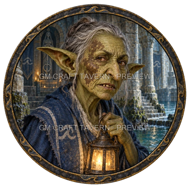 Aperçu du token vu du dessus de Urdan Reedvale - Clerc
