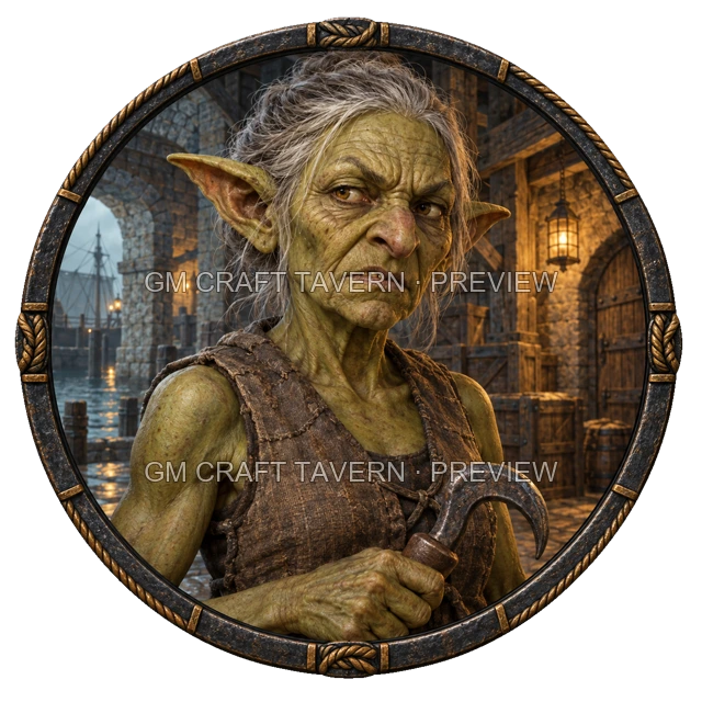 Urdan Hillward - aperçu de token de marin vu du dessus
