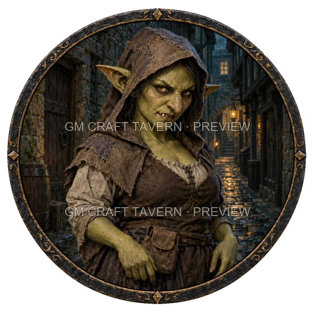 Aperçu de token de voleur vu du dessus