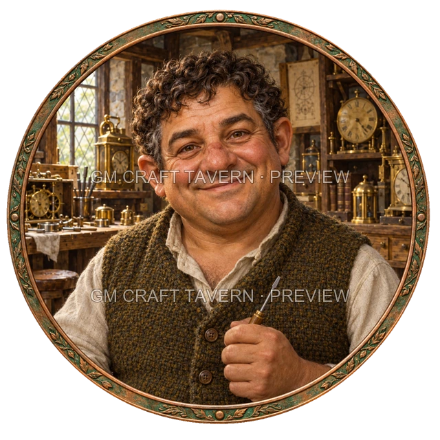 Aperçu du token vu du dessus de Varka Birchhaven - Artificier