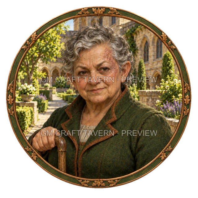 Urdan Oakbend - aperçu de token de noble vu du dessus