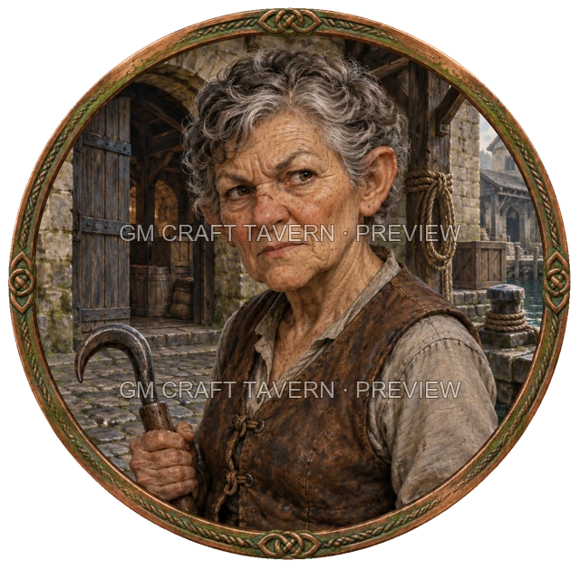Urdan Hillward - aperçu de token de marin vu du dessus
