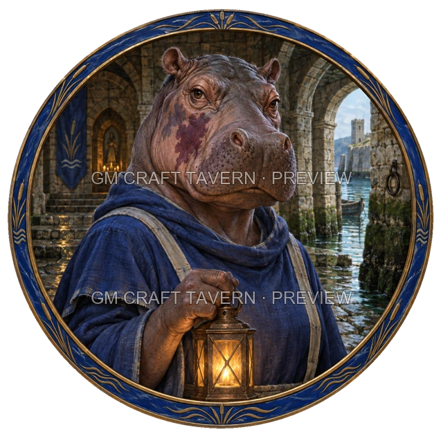 Aperçu du token vu du dessus de Urdan Reedvale - Clerc