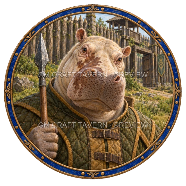 Aperçu du produit Tokens de personnage gratuits d’hippofolk 4