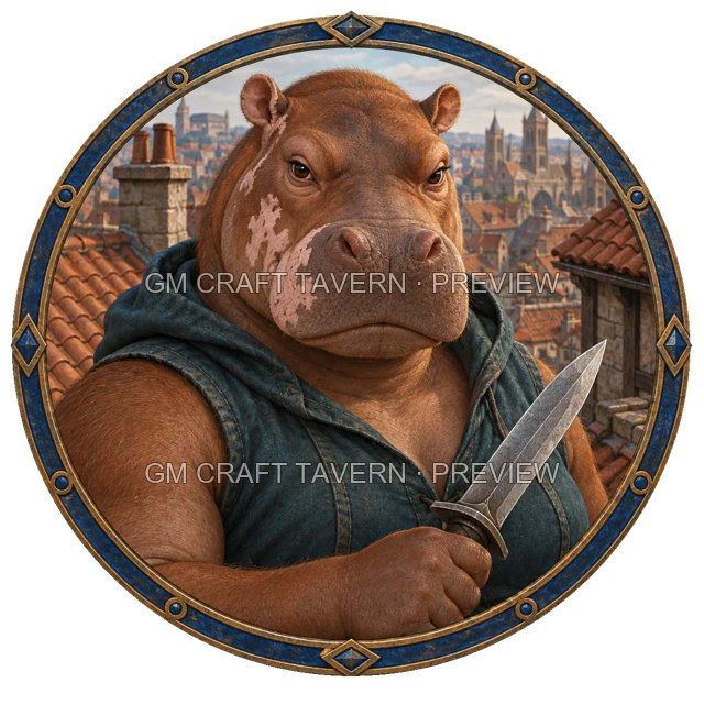 Aperçu du produit Tokens de personnage gratuits d’hippofolk 5