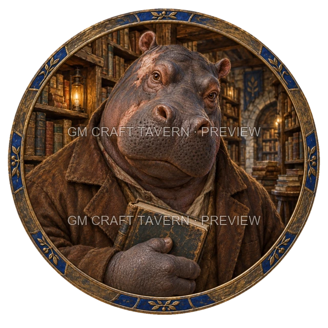 Aperçu du token vu du dessus de Morga Birchhaven - Marchand