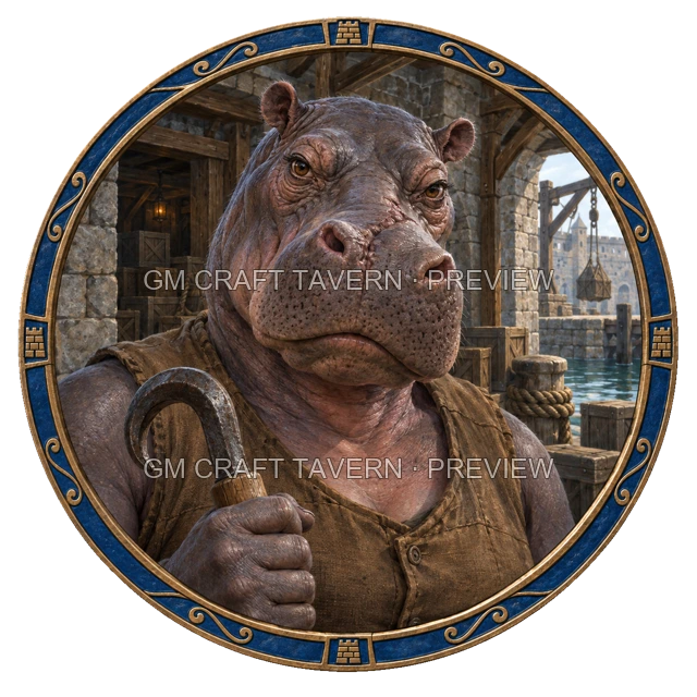 Urdan Hillward - aperçu de token de marin vu du dessus