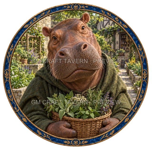 Morga Deepgrove - aperçu de token de guérisseur vu du dessus