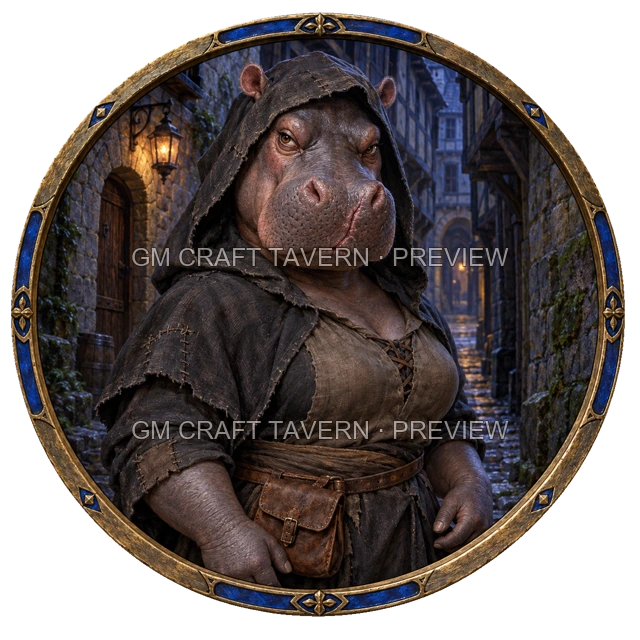Aperçu de token de voleur vu du dessus
