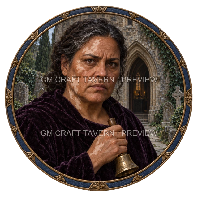 Aperçu du token vu du dessus de Durg Stonebrook - Barde