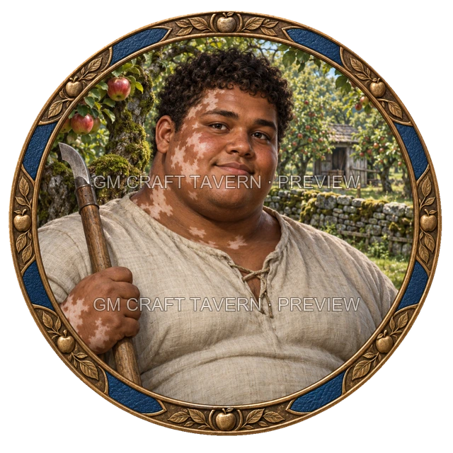 Aperçu du token vu du dessus de Besha Reedvale - Druide