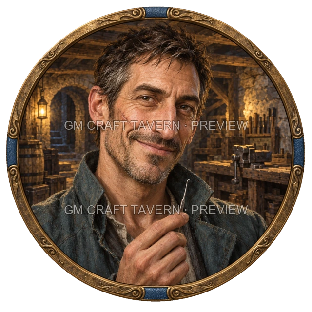 Aperçu du token vu du dessus de Varka Duskford - Roublard