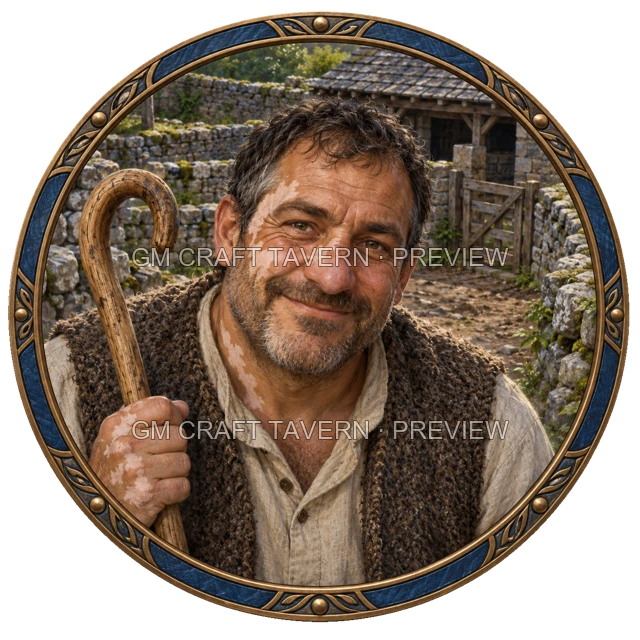 Varka Northbank - aperçu de token de fermier vu du dessus