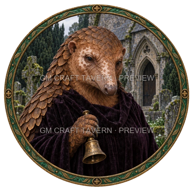 Aperçu du token vu du dessus de Durg Stonebrook - Barde