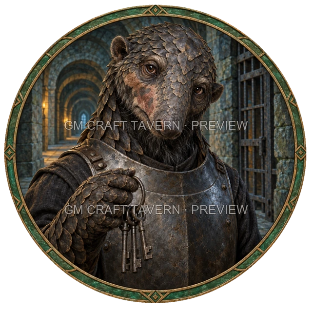 Morga Northbank - aperçu de token de garde vu du dessus