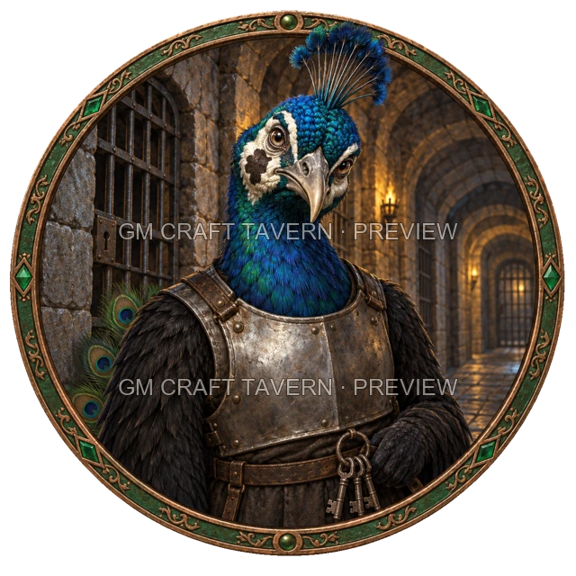 Morga Northbank - aperçu de token de garde vu du dessus