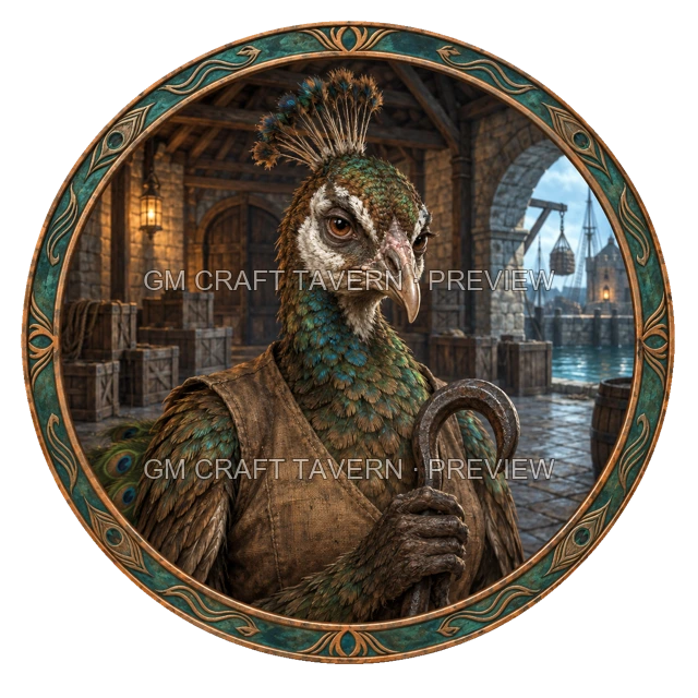 Urdan Hillward - aperçu de token de marin vu du dessus
